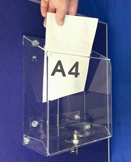 Ящик для пожертвований настенный А4