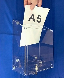 Ящик для пожертвований настенный А5