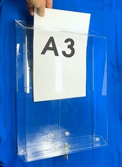 Ящик для пожертвований настенный А3